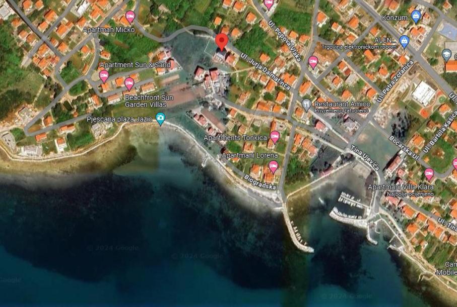 Apartmani Relaxsea Privlaka (Zadar) Exterior foto